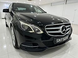 Mercedes Benz E250 Sedan R18 LED 2015 Black